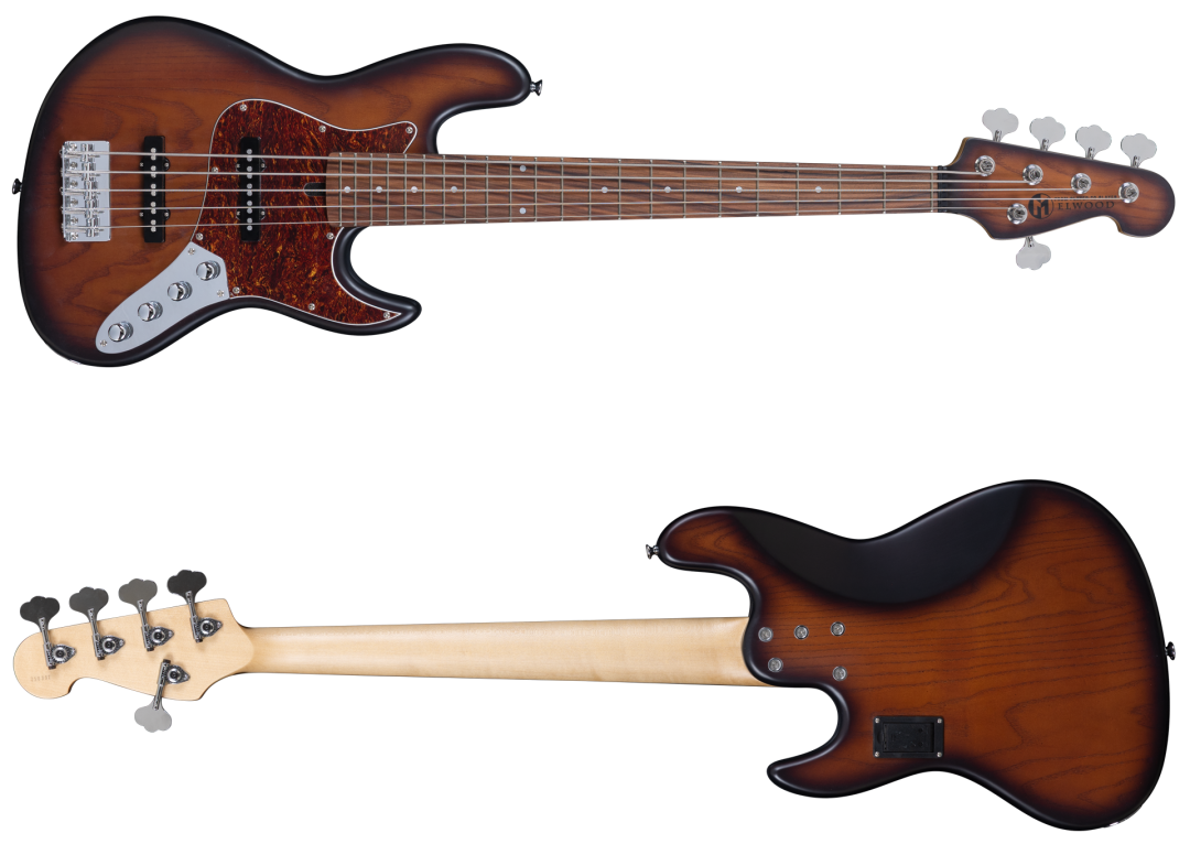 Maruszczyk Instruments Elwood 5a Brown Burst 32"